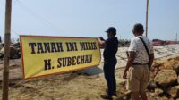 Korban Proyek Tanggul Pantai Slamaran Kota Pekalongan Tunggu Hasil Ukur BPN