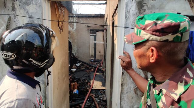 Ditinggal Kerja Rumah Basuni Ludes Terbakar