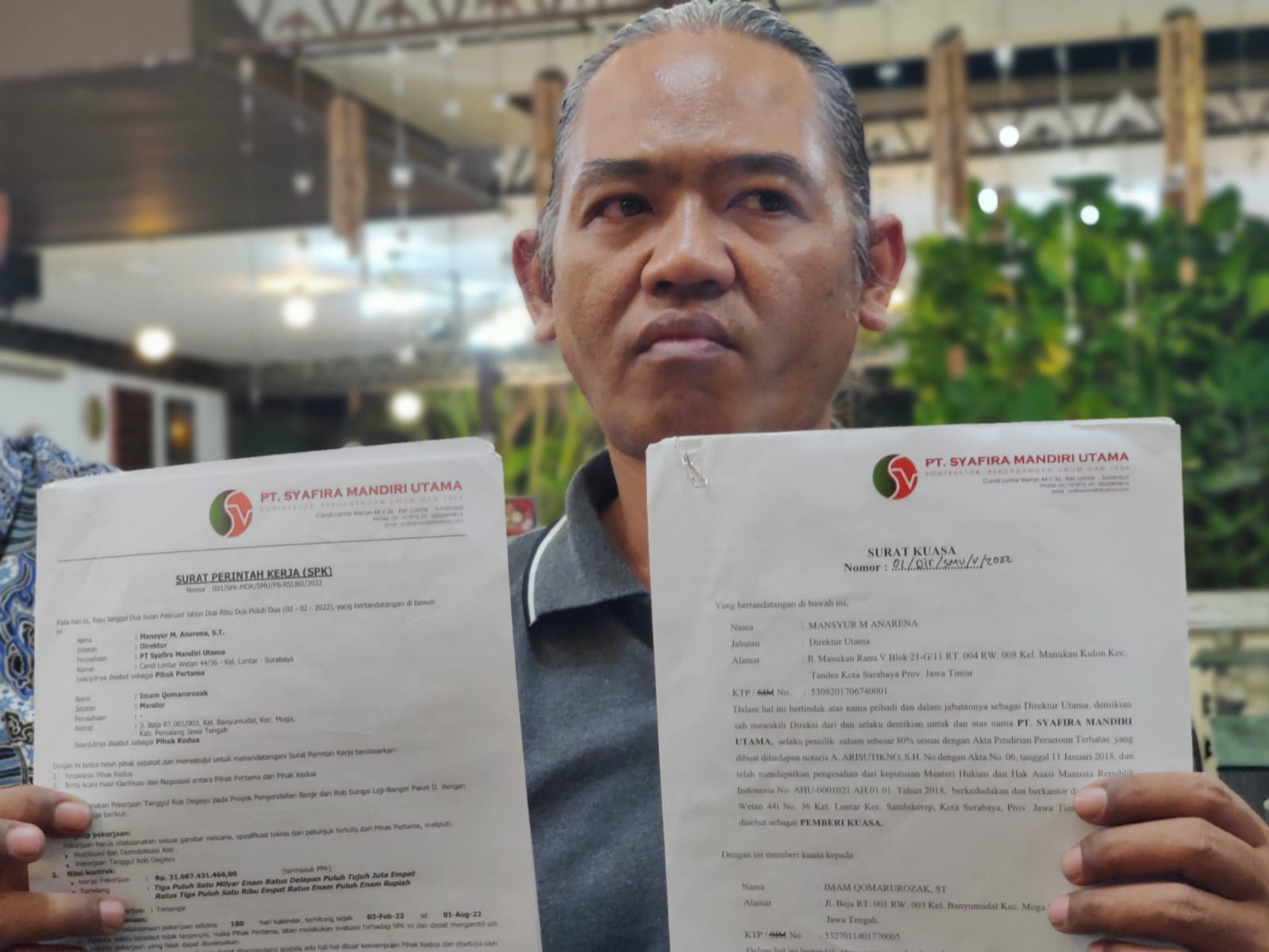 BBWS Tekan PT Brantas Abipraya Selesaikan Pembayaran Kepada Vendor