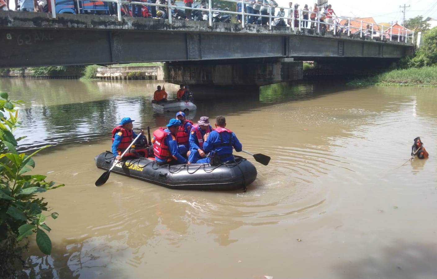 Geger Lansia di Kota Pekalongan Tewas Tenggelam Setalah Terjun ke Sungai