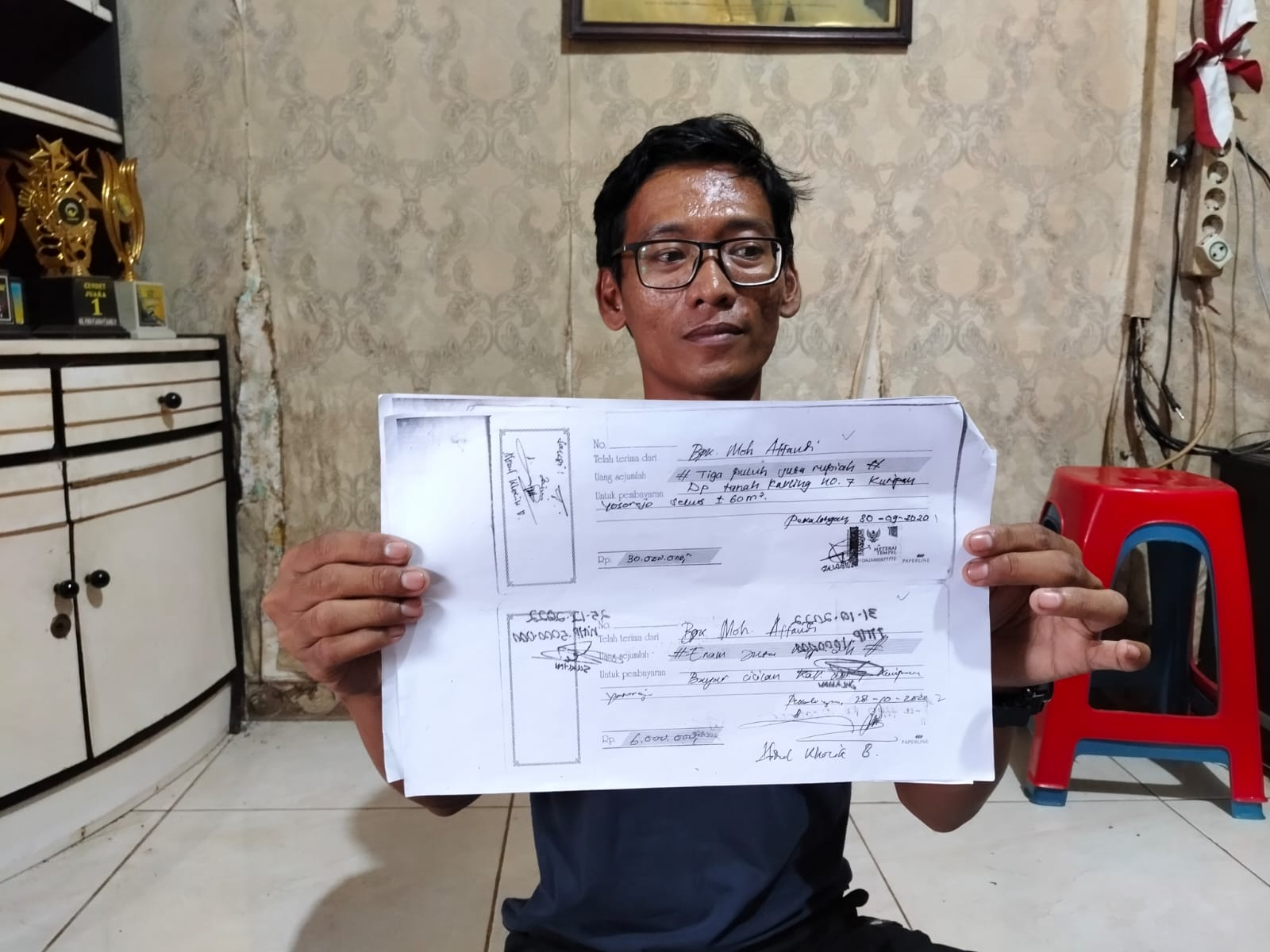 Jadi Korban Dugaan Penipuan Tanah Kaveling, Pedagang Pasar Senggol Kota Pekalongan ini Boncos Puluhan Juta