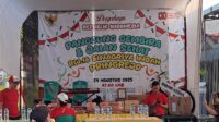 Warga RW 16 Binagriya Indah Gelar Jalan Sehat dan Panggung Gembira HUT ke-80 RI