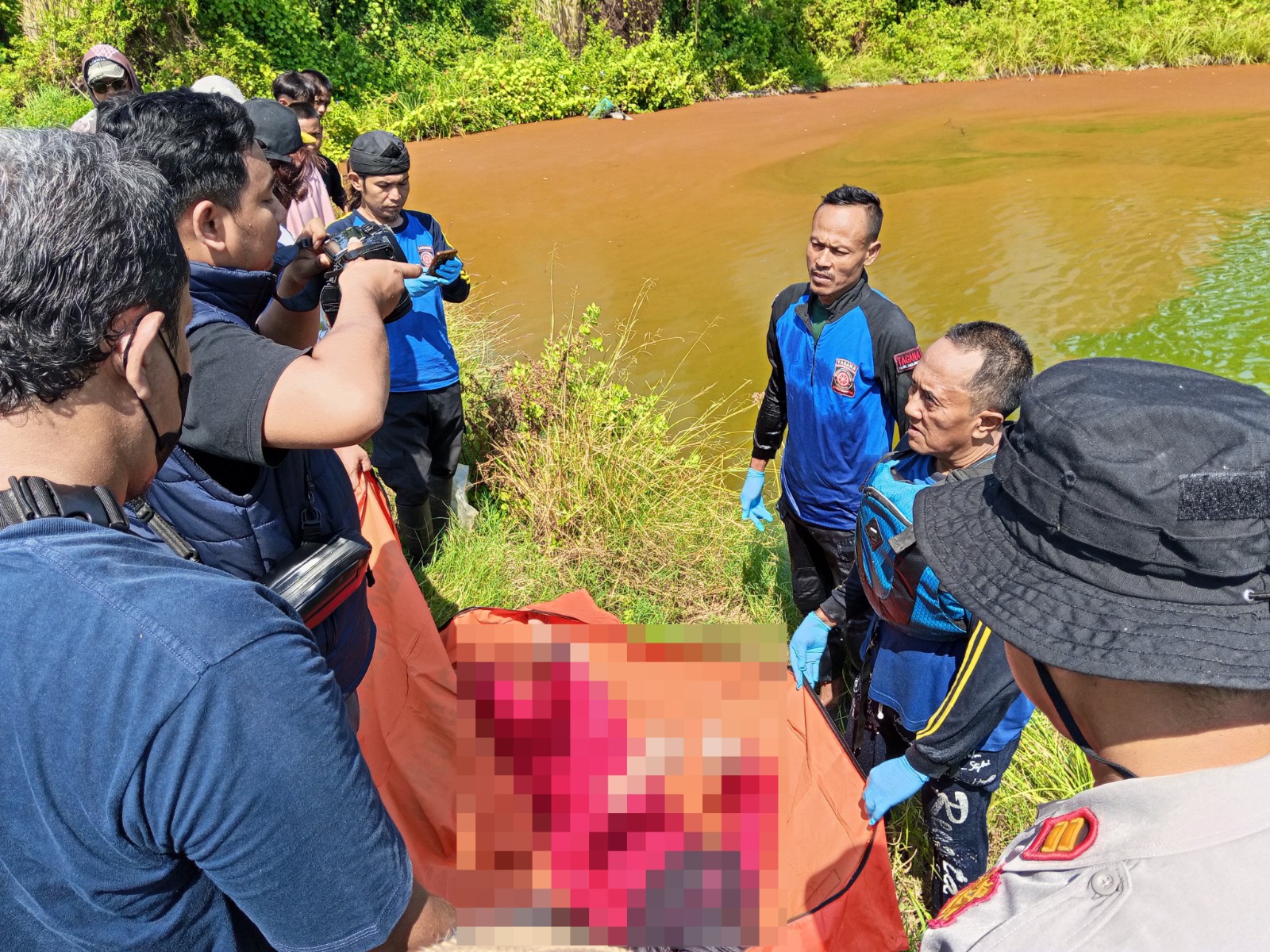 Mayat Perempuan Ditemukan di Tambak Pekalongan, Diduga Tenggelam