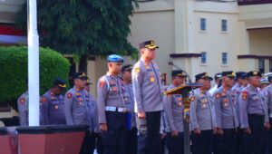 Pimpin Apel Perdana, Kapolres Pekalongan Tekankan Polri Presisi dan Stabilitas Kamtibmas