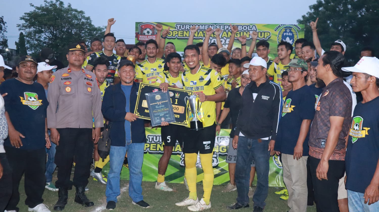 Semar Sakti FC Juara Natas Angin Cup 2025