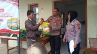 1,8 Ton Beras Ludes di Gerakan Pangan Murah Polsek Kedungwuni