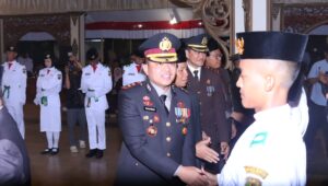 Kapolres Hadiri Pengukuhan Paskibraka Kabupaten Pekalongan