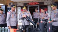 Kapolres Pekalongan Sidak Amunisi dan Senjata Gas Air Mata