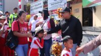 Touring Kemerdekaan, Polres Pekalongan Dekatkan Diri dengan Warga Wilayah Atas