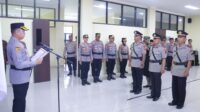 Polres Pekalongan Gelar Sertijab Tiga Kapolsek