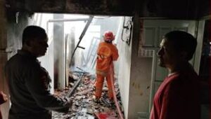 Rumah di Pekalongan Terbakar, Diduga Akibat Korsleting Listrik, Rugi Rp100 Juta