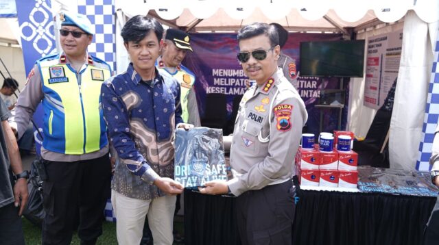 Polantas Suarakan Keselamatan Berlalu Lintas di Dieng Culture Festival 2025