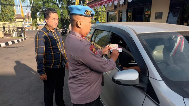 Sipropam Polres Pekalongan Gelar Ops Gaktibplin, Tiga Anggota Terjaring Pelanggaran