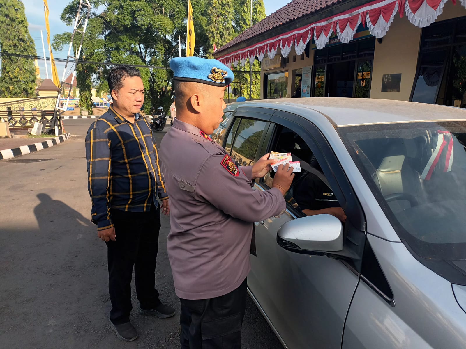 Sipropam Polres Pekalongan Gelar Ops Gaktibplin, Tiga Anggota Terjaring Pelanggaran