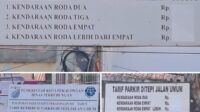 Warga Pekalongan Pertanyakan Kosongnya Papan Tarif Parkir di Jalan Hayam Wuruk
