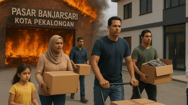 Pedagang Pasar Banjarsari Kenang Ramainya Dulu, Kini Harus Berdesakan di Los Baru