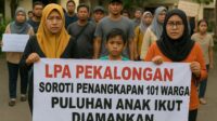 LPA Pekalongan Soroti Penangkapan 101 Warga, Puluhan Anak Ikut Diamankan