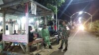 Babinsa dan Kades Kalipucang Kulon Gelar Patroli Malam di Dukuh Sepetek