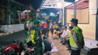 Koramil Gringsing Gelar Patroli Gabungan Bersama Ormas dan Linmas