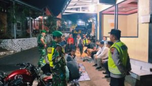 Koramil Gringsing Gelar Patroli Gabungan Bersama Ormas dan Linmas