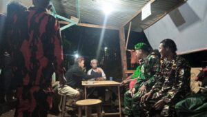 Patroli Malam TNI, Pemuda Pancasila, dan Banser Jaga Keamanan di Batang