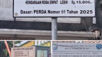 Warga Pekalongan Pertanyakan Transparansi Papan Biaya Parkir