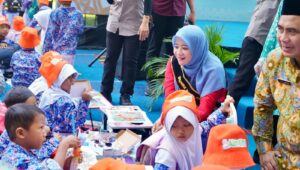 Ribuan Siswa PAUD Ikuti Aksi Membatik Massal di Jatidiri, Raih Rekor MURI