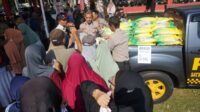 Warga Antusias Belanja di Gerakan Pangan Murah Pekalongan