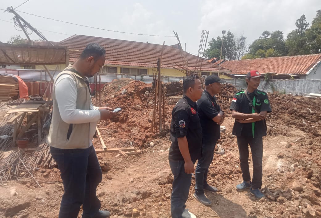 Sidak GNPK RI dan LSM Trinusa ke Proyek Gedung Inspektorat Pekalongan, Kontraktor Tak Tampak di Lokasi