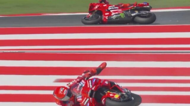 Marquez Terjatuh Dua Kali, Bezzecchi Dominan di Mandalika