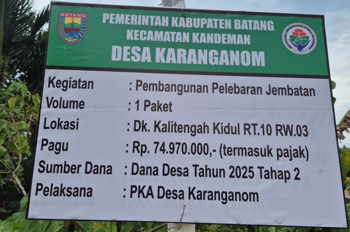 Dua Proyek di Desa Karanganom Diduga Tak Sesuai RAB, GNPK RI Soroti Minimnya Pengawasan Dua Proyek di Desa Karanganom Diduga Tak Sesuai RAB, GNPK RI Soroti Minimnya Pengawasan