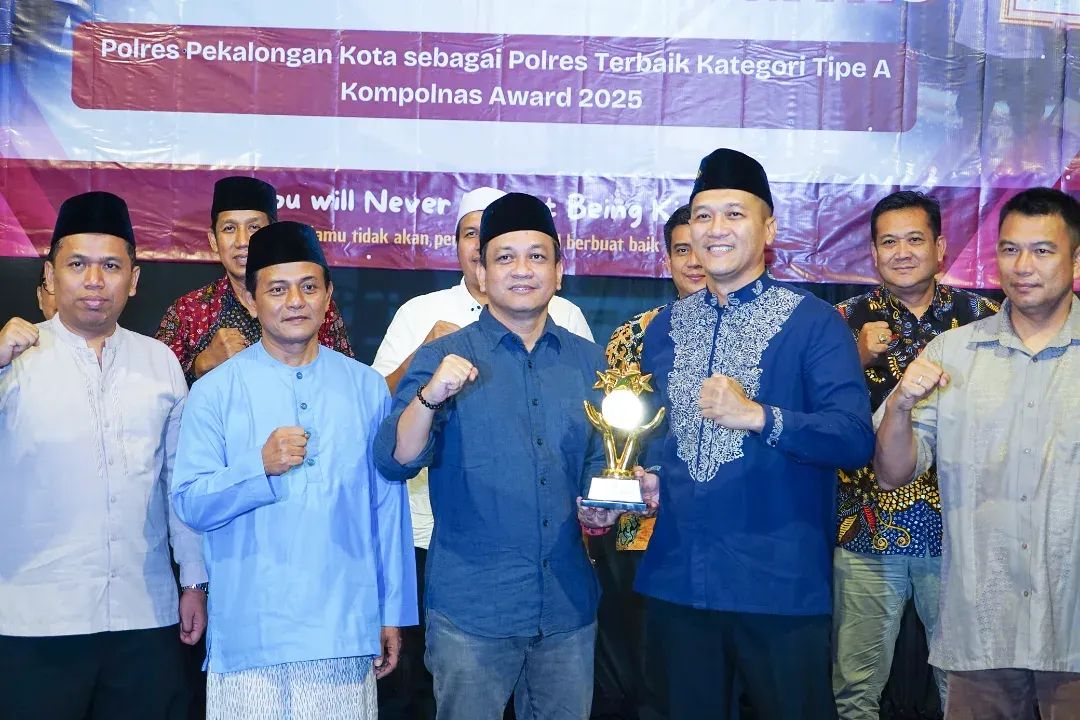 Polres Pekalongan Kota Raih Polres Terbaik Tipe A, Wali Kota Apresiasi Sinergitas Lintas Lembaga