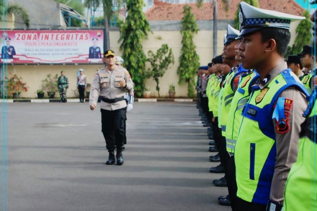 Polres Pekalongan Kota Gelar Apel Operasi Zebra Candi 2025