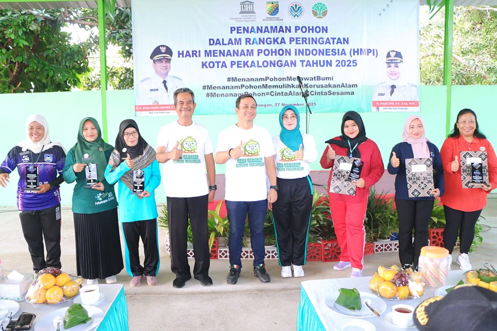 Pekalongan Gelar Penanaman Pohon di TPST Padukuhan Kraton