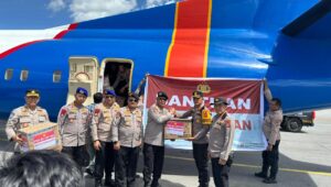 Jenderal Listyo Sigit Kirim Bantuan 3,5 Ton ke Tapanuli Utara