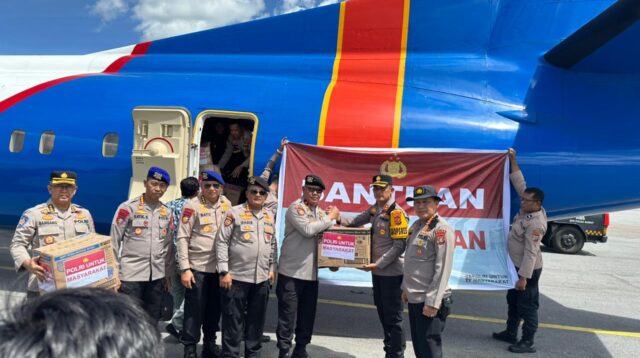 Jenderal Listyo Sigit Kirim Bantuan 3,5 Ton ke Tapanuli Utara