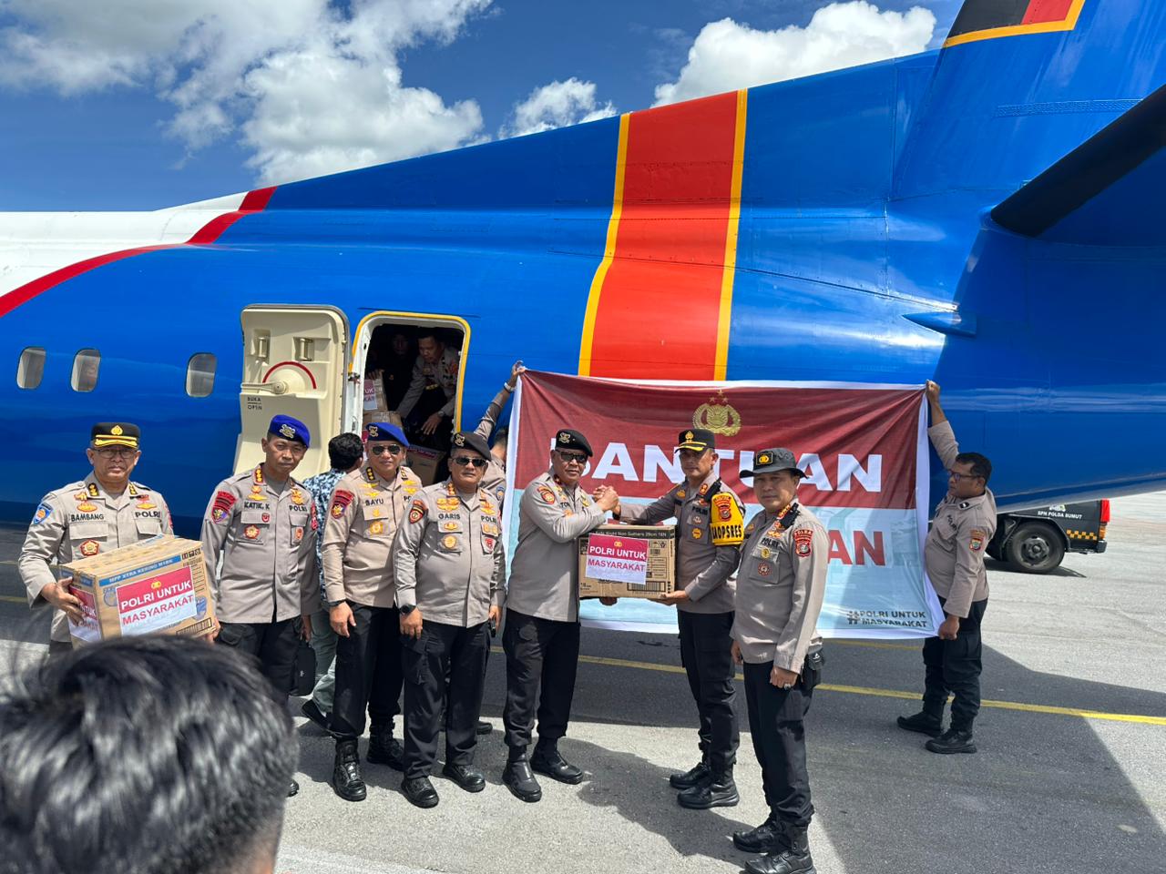 Jenderal Listyo Sigit Kirim Bantuan 3,5 Ton ke Tapanuli Utara