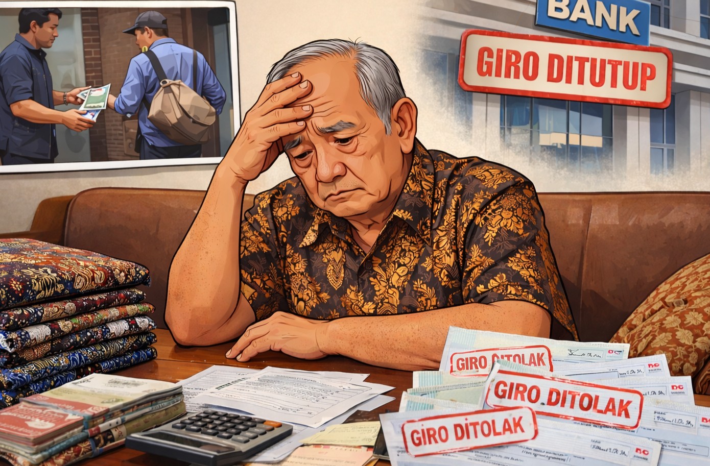 Pengusaha Batik di Pekalongan Barat Tertipu Rekan Lama, Rugi Rp 308 Juta