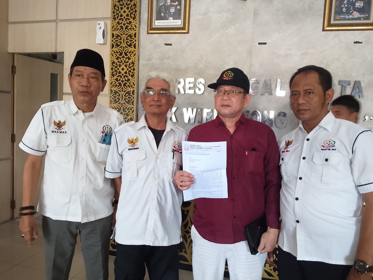 Ketum GNPK-RI Laporkan Oknum Wartawan ke Polisi atas Dugaan Pencemaran Nama Baik