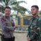 Polri Bantu Kuras Genangan Air di Mako Kompi Senapan A Yonif 111/Karma Bakti Aceh Tamiang