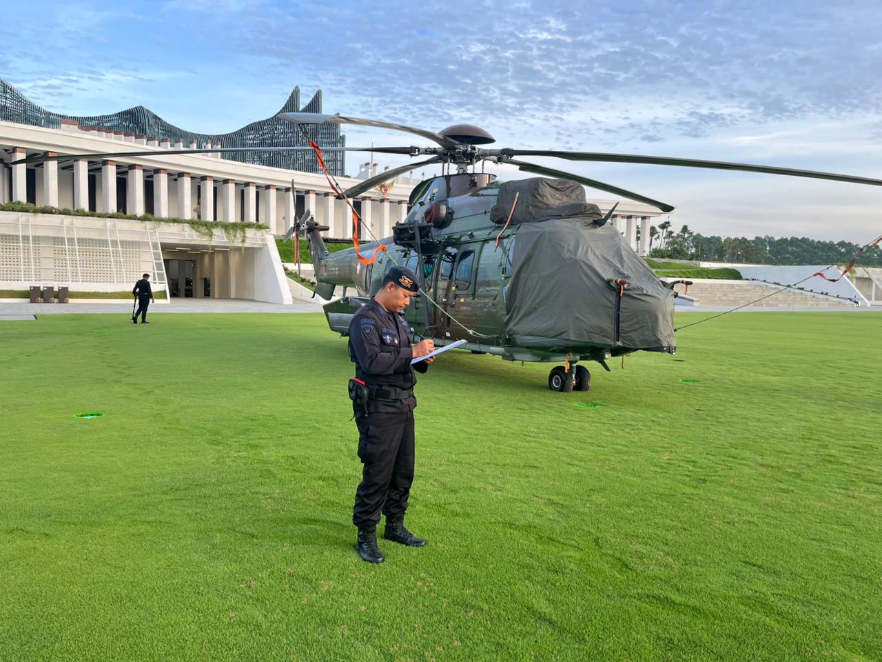 Detasemen Gegana Sterilisasi Tiga Titik Jelang Kunjungan Presiden di IKN