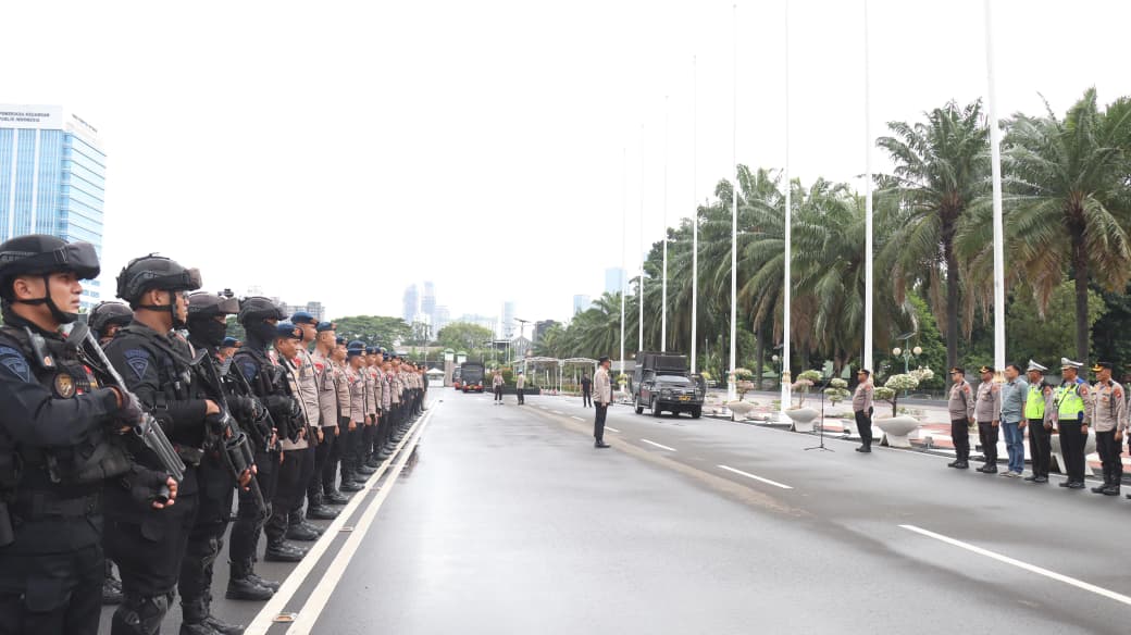 Polri Kerahkan 685 Personel untuk Layani Unjuk Rasa KSPI