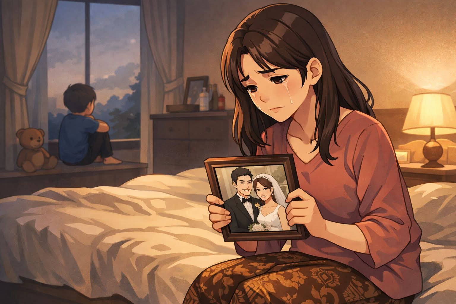 Sunyi di Balik Batik: Kisah Istri yang Menangis dalam Diam