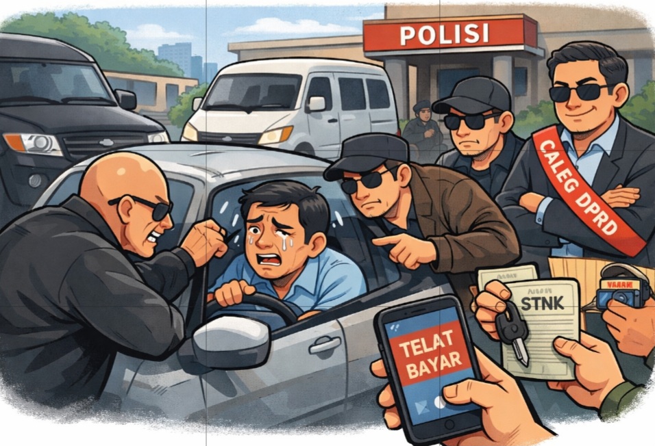 Kasus Penarikan Kendaraan di Pekalongan, Oknum Anggota DPRD Diduga Mantan Debt Collector