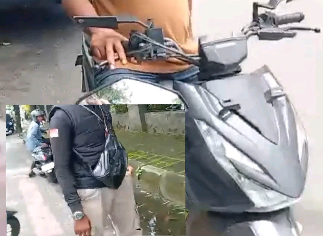 Diduga Modus Cek Mesin, Empat Orang Coba Rampas Kendaraan di Siang Bolong Depan SMAN 1 Pekalongan