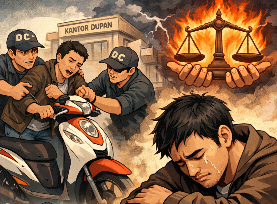 Aku Yakin Azab dan Keadilan Ada: Trauma Pemuda 33 Tahun Usai Motor Dirampas Oknum Berkedok DC