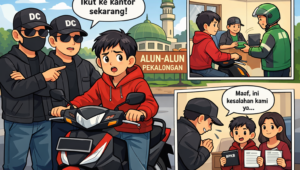 Terjadi Lagi Penarikan Kendaraan di Ruang Publik, Oknum DC Akui Salah Data