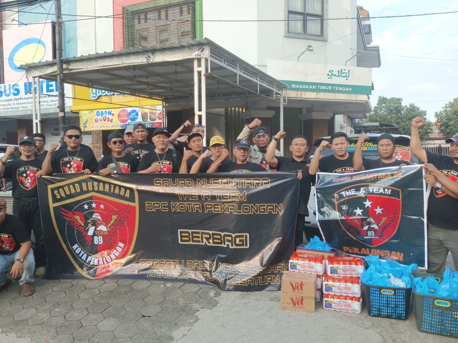 Ketua Squad Nusantara DPC Kota Pekalongan Bagikan 1.000 Takjil dan Santunan Panti Asuhan