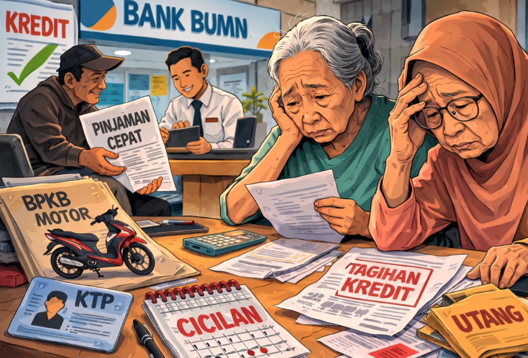 Tak Pernah Melihat Uang Pinjaman, Dua Lansia di Pekalongan Justru Harus Menanggung Cicilan