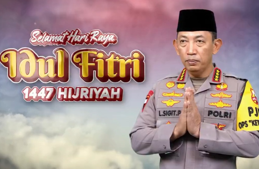 Kapolri Listyo Sigit Prabowo: Idul Fitri Jadi Momentum Pengabdian Polri untuk Keamanan Masyarakat